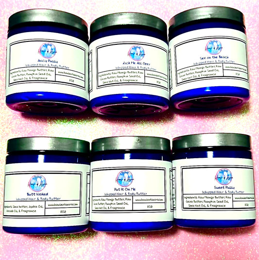 Scented Hair & Body Butter (Mango Whip)