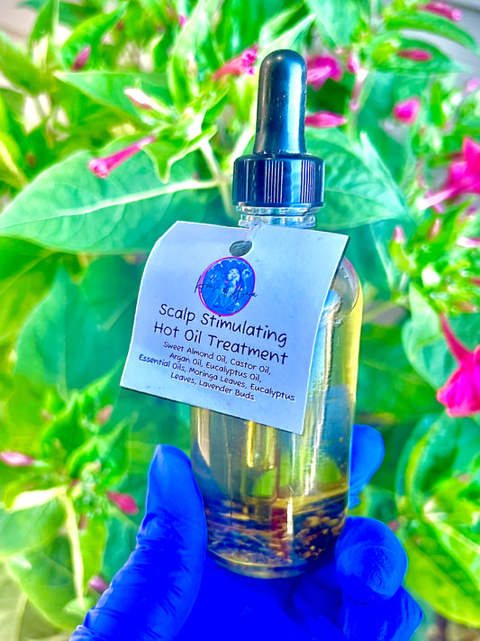 Scalp Stimulating Hot Oil Treatment